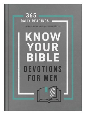 cover image of Know Your Bible Devotions for Men